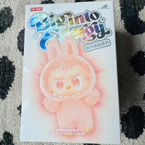 Pop Mart Labubu THE MONSTERS Big into Energy Vinyl Plush Pendant HAPPINES